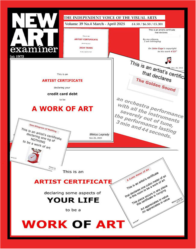 New Art Examiner cover