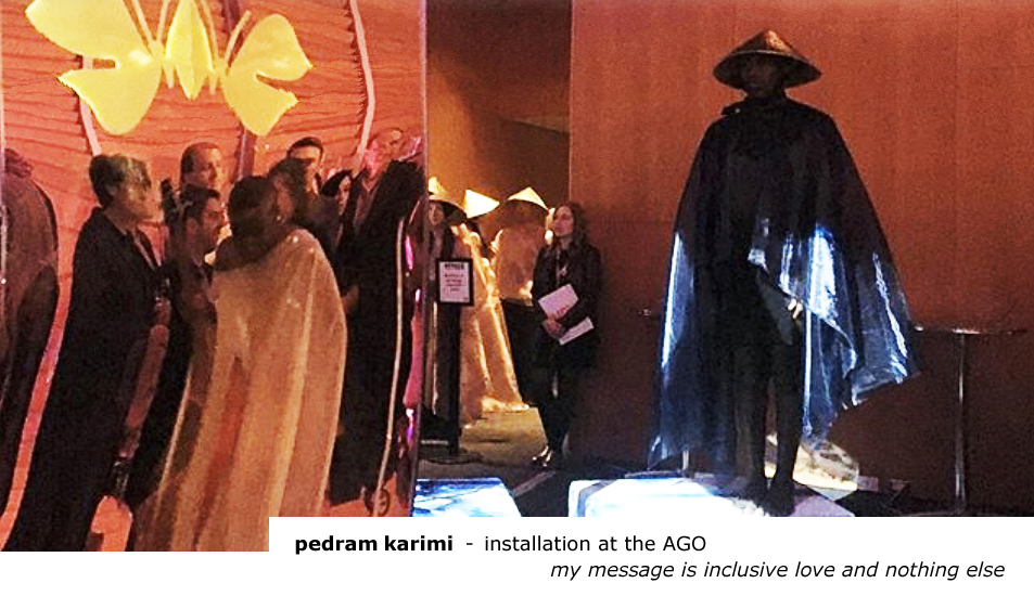 Pedram Karimi design at the A.G.O..